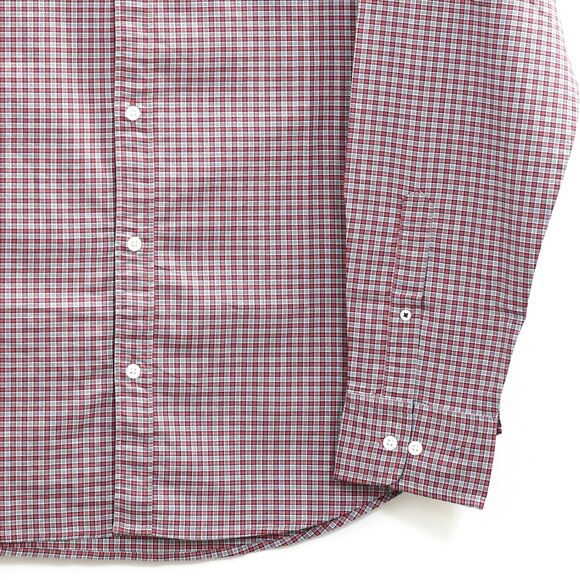269925 Bonobos Stretch Plaid Check Buttondown Men's Shirt Standard Fit Long XL - Picture 3 of 6